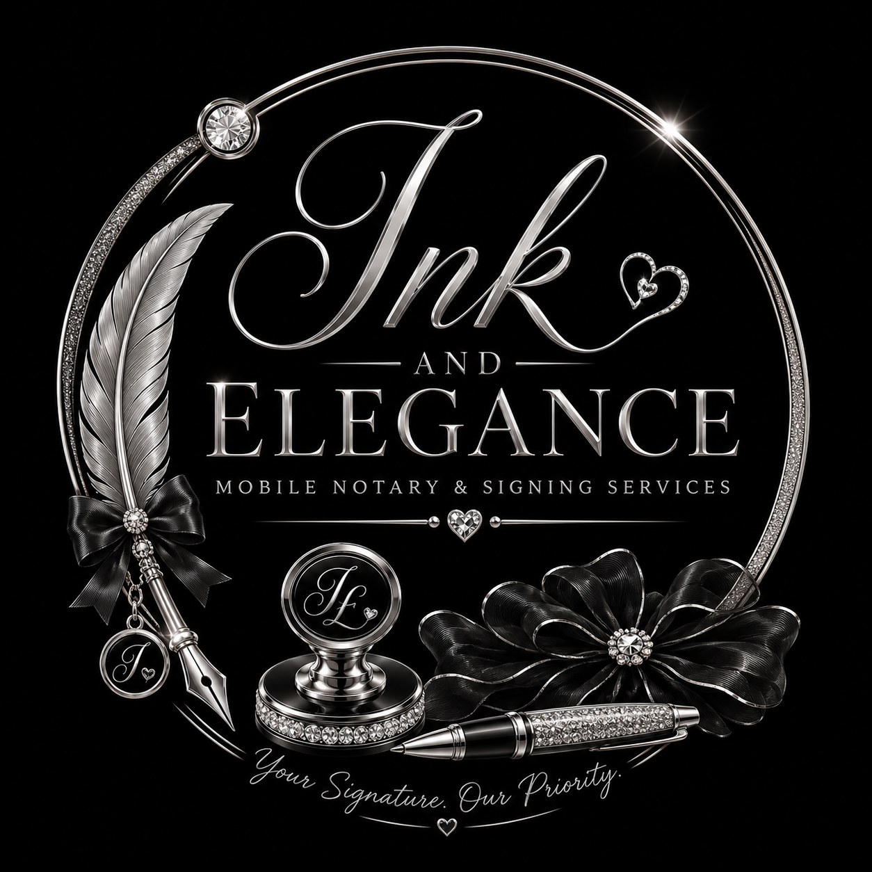 Ink and Elegance Mobile Notary and Signing Services — Your Signature, Our Priority
